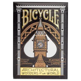 Bicycle Architectural Wonders of the World Playing Cards