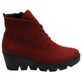 Effie/Hiki Lace Boot Red